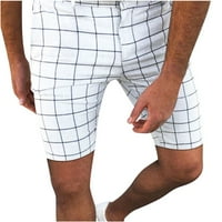 Guzom muške i velike muške kratke hlače-trendi Casual hlače za manje bijele veličine M