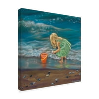 Zaštitni znak likovne umjetnosti' blago na plaži ' platnena Umjetnost Tricie Reilly-Matthews