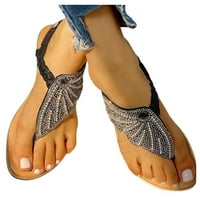 Babbule sandale za žene čišćenje ljetne ženske ženske kristalne leptir japanke sandale Ležerne cipele