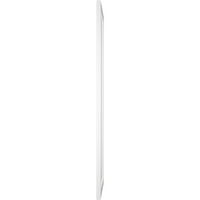Ekena Millwork 18 W 64 H True Fit PVC jedno ploča Chevron Moderni stil fiksne kapke, bijeli