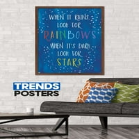 Erin Clark - zidni poster kišne zvijezde, 22.375 34