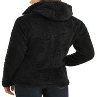 Klimatski koncepti ženska pahuljasta jakna od flisa sa punim patentnim zatvaračem