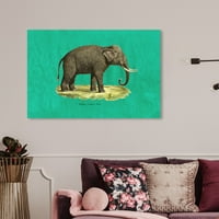 Wynwood Studio Životinje Zidno umjetnosti platno Ispiše 'Elephant I' zoološki vrt i divlje životinje -