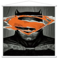 Comics Movie - Batman V Superman - Batman teaser zidni poster sa drvenim magnetskim okvirom, 22.375 34