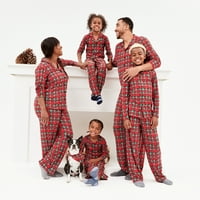 Derek Srce podudaranje porodičnog božićne haljine za spavanje djevojke pidžama