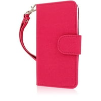 FLE FLIP torbica za nošenje pametni telefon, kartica, lična karta, novac, vruća roze, tamnoplava