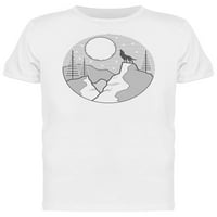 Noć za zavijanje za T-Shirt muškarce-slika Shutterstock, muški veliki