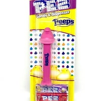Pez Peeps Uskršnji bombonski raspršivač - Pink Peep Rasprsivač sa punilama za slatkiše