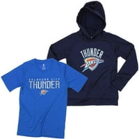 Outerstuff NBA Omladinski Oklahoma City Thunder Team boja primarni Logo performanse kombinovani Set