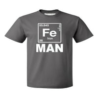 & B Fe Man Element Muška majica, Heather Grey, M