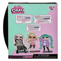 Iznenađenje o.m.g. Kozmička nova modna lutka s više iznenađenja i fenomenalnim dodacima - odličan poklon za djecu Age 4+