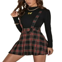 Žene plaćene teniske mini suknja Suspender Pleased Mini Skirt Skirt School Lipany Mini suknje