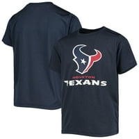 Mladi Heatherd Navy Houston Texans Logo majica