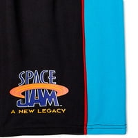 Space Jam Tune Squad Boys Grafički Tank Top & Mrežaste Kratke Hlače, 2 Pakovanja, Veličine 4-18