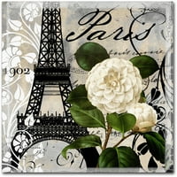 Zaštitni znak Likovna umjetnost Paris Blanc i umjetnost platna pekara u boji
