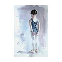 Zaštitni znak likovne umjetnosti 'prvi dan u baletu' Canvas Art by Wild Apple Graphics