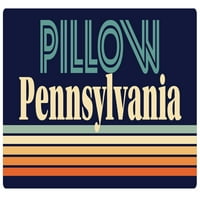 Jastuk Pennsylvania Vinil naljepnica naljepnica Retro dizajn