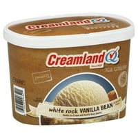 Creamland White Rock Vanilla Bean Ice Cream, 1. litra