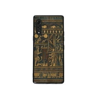 Tekstilno-art-vintage-cvjetna-telefonska futrola za LG velvet 5g za žene Muškarci Pokloni, Mekani silikonski