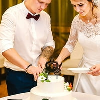 Mittory akrilna torta rođendanska zabava dekoracija za vjenčanje torta umetak kartica