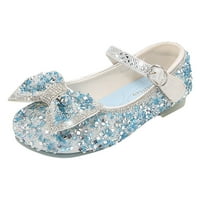 B91xz sandale za male djevojčice dječje mašne pletene princeze slatke cipele biserne sandale za zabavu