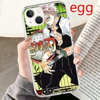 Anime Demon Slayer Crtić meka Ultra tanka futrola za telefon za iPhone Mini Xs Pro Ma XR se Plus