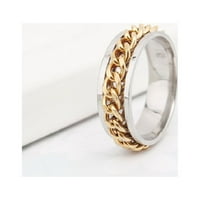Jednostavan prsten delikatan prsten prsten od nerđajućeg čelika nakit Kreativni prsten modni prsten prsten