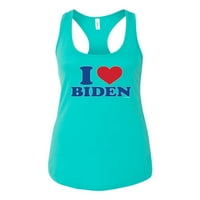 Divlji Bobby, volim Biden SAD predsjednika političkih ženskih trkača, tahiti plava, x-velika