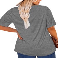 Majica Anbech Nashville Wevens Oversilizovana Nashville Music Plus size Tennessee Country Graphic kratki majica s kratkim rukavima