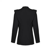 Ženska Moda čvrste boje tvrda linija suhi Model Casual Tops jakna sa dugim rukavima Hot6sl4884906