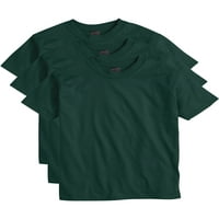 Hanes Youth Boys kratki rukav bify majica za majicu 3-pakovanje, veličine 4-18