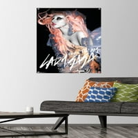 Lady Gaga - Narančasti zidni poster za kosu s push igle, 22.375 34