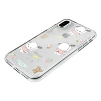 iPhone XS iPhone Case Sanrio Cute Clear Soft Jelly Cover - blok otchacco