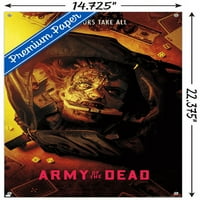 Netfli Army iz mrtvih - glava zidnog postera sa pushpinsom, 14.725 22.375
