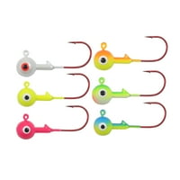 Northland Ribolovni pribor Guma-Ball Jig - 15 kartica - 1 4oz - Glo Moonlight