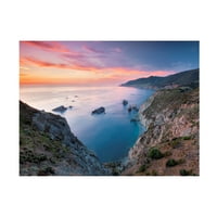 Dennis Frates 'Rocky Coast 18' Canvas Art