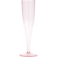 Način za proslavu roze plastičnih čaša za šampanjac Ct