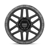 Aluminijumski rim km Mesa 20x9in Satin crna sa sjajem crna boja usana, KM54429063718