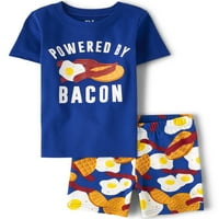 Dječiji Place Boys kratki rukav i šorc 2-dijelni pidžama set za spavanje, veličine 4-16