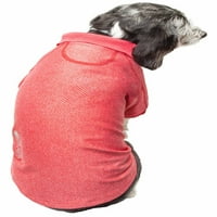 Život za kućne ljubimce ® Active 'Fur-Flex' Istegnite i brzo-suhu anti-miris fitness yoga pasa Polo majica