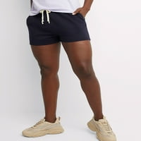 Hanes Essentials Ženski pamučni dres Shorts Athletic Mornary XL