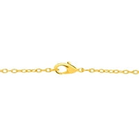 Kristalno srce 'ljubav' Privezak za ključeve od 18kt trobojnog zlata i posrebrenog mesinga