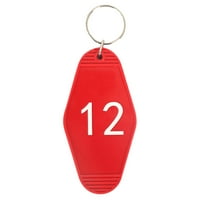 Hobeauty ključne oznake Vintage Keychain oznake personalizirani prilagodljivi plastični Privjesci za ključeve