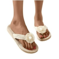 SoftMallow Cipele Sandale Žene Ljetne cvjetne flip flops plaža Sandale Thengs Papuče Sandale Imitacija