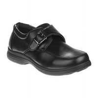 Josmo Boys Tween Slip-on Comfort školske cipele sa detaljima kopča - crna, 3