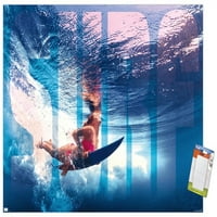 Surfanje - Podvodni zidni poster, 14.725 22.375