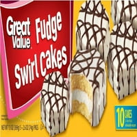 Odlična vrijednost Fudge Swirl snack Cakes, oz, Count