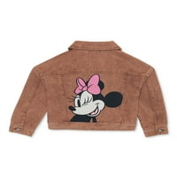 Disneyjeva traper jakna za djevojke Minnie Mouse, veličine 4-16