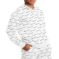 Champion muška dijagonala po cijelom scenariju Logo Print Fleece pulover Hoodie, do veličine 2XL