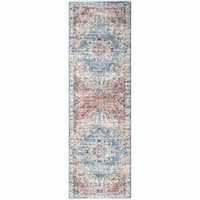 nuLOOM Celeste perzijski Vintage trkač, 2 '8', Multi